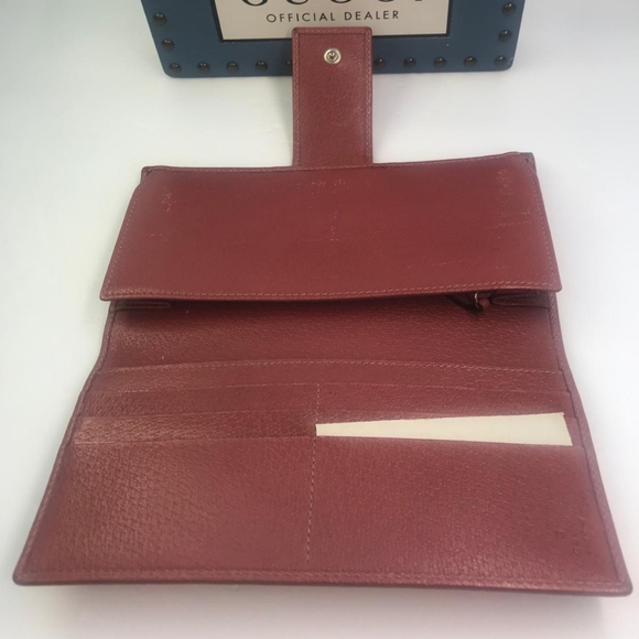 Pre Love in Excellent Condition Gucci Monogram Abbey Continental Wallet - Picture 5 of 15